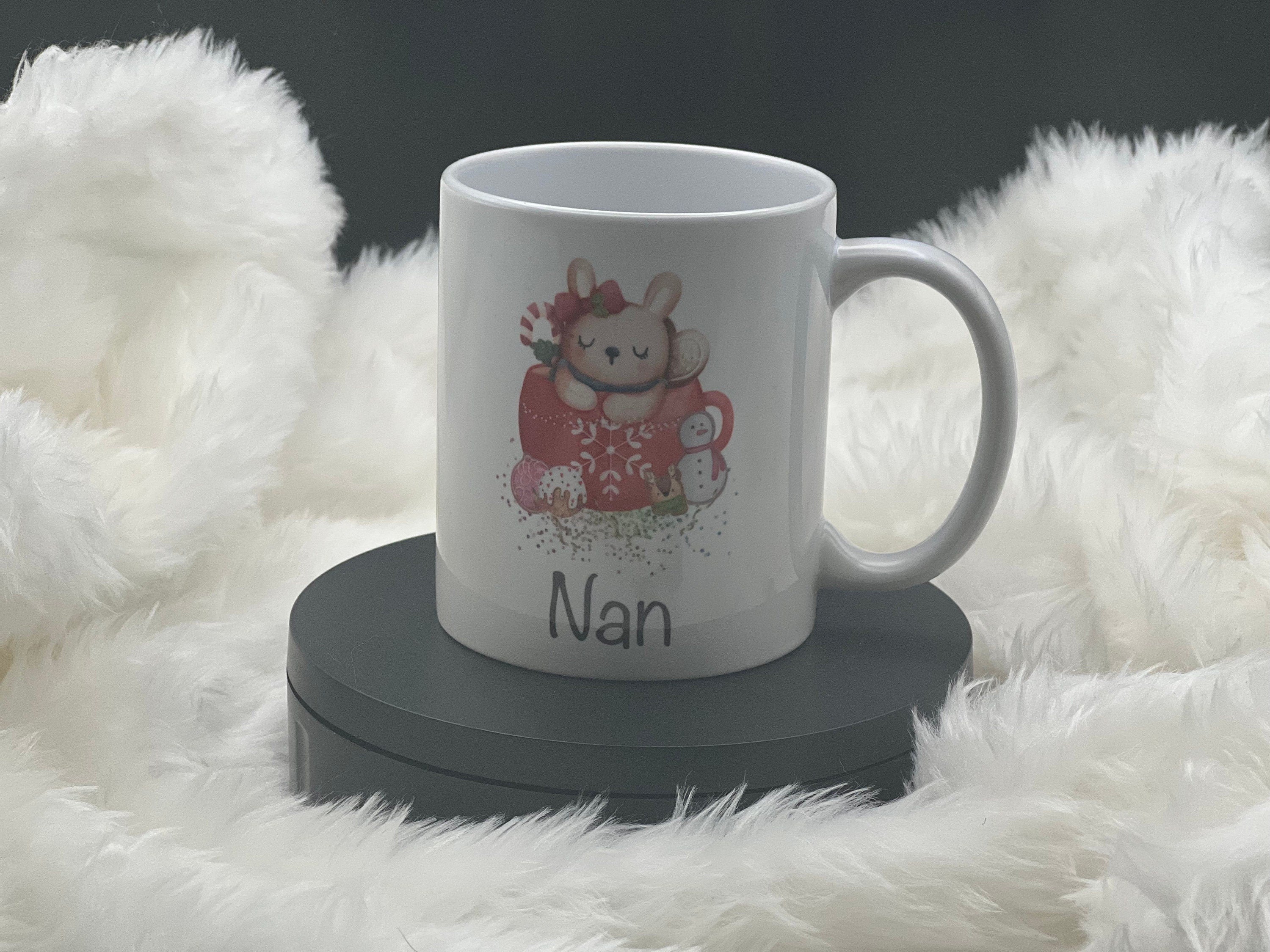Personliased Christmas mug, Gift, Winter Mug, Cosy Nights