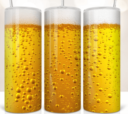 20oz Tumbler Beer Design