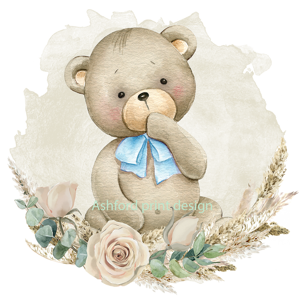 UV-DRF DECAL - Brown Bear