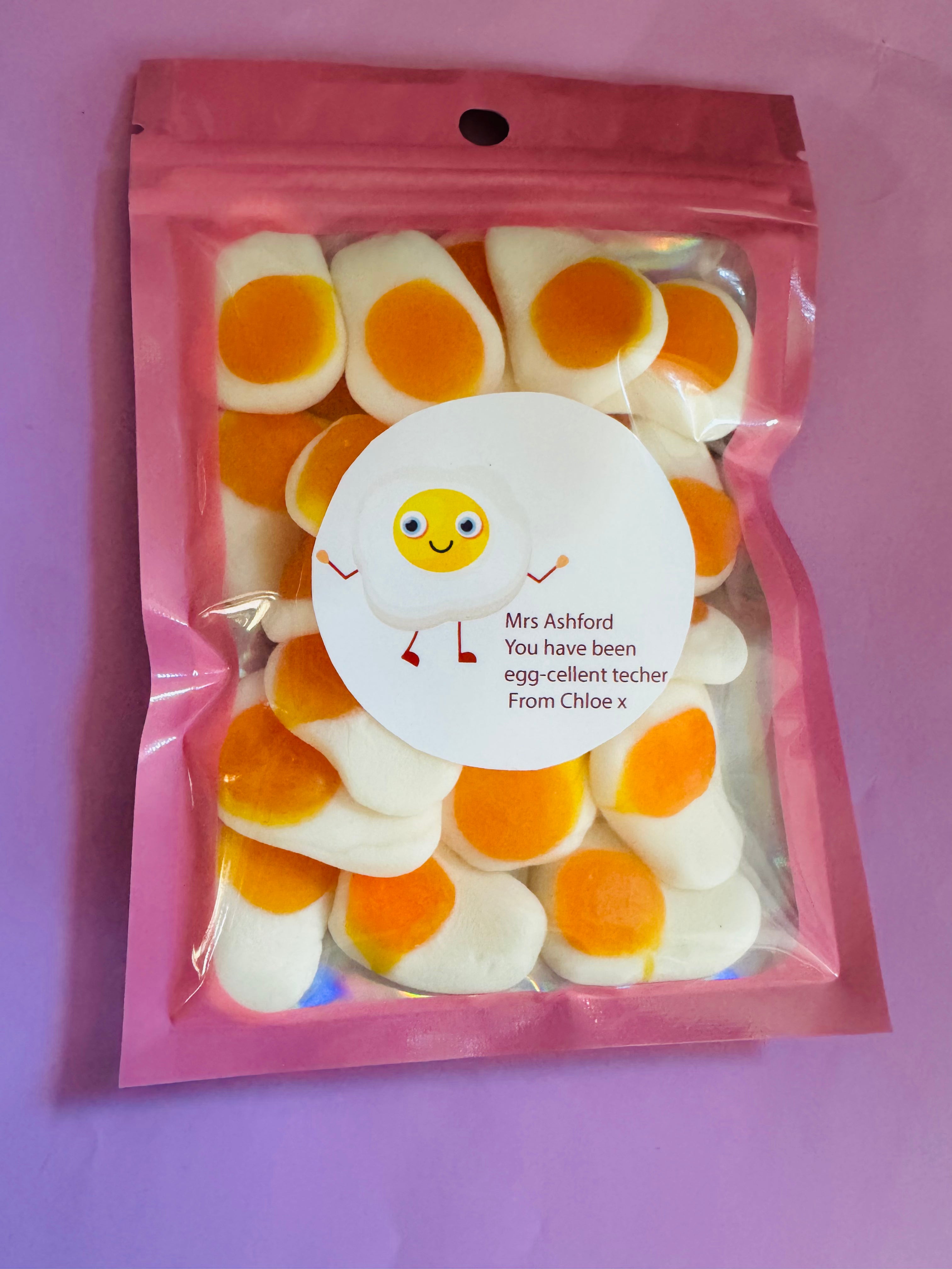 Sweets - Personalised TeacherSweet Pouch.