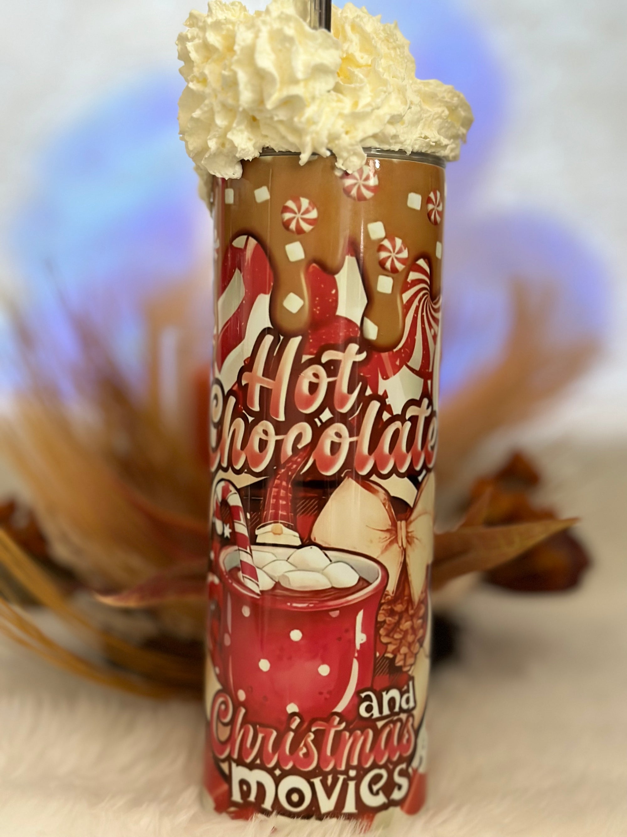 20oz Tumbler Christmas Hot Chocolate