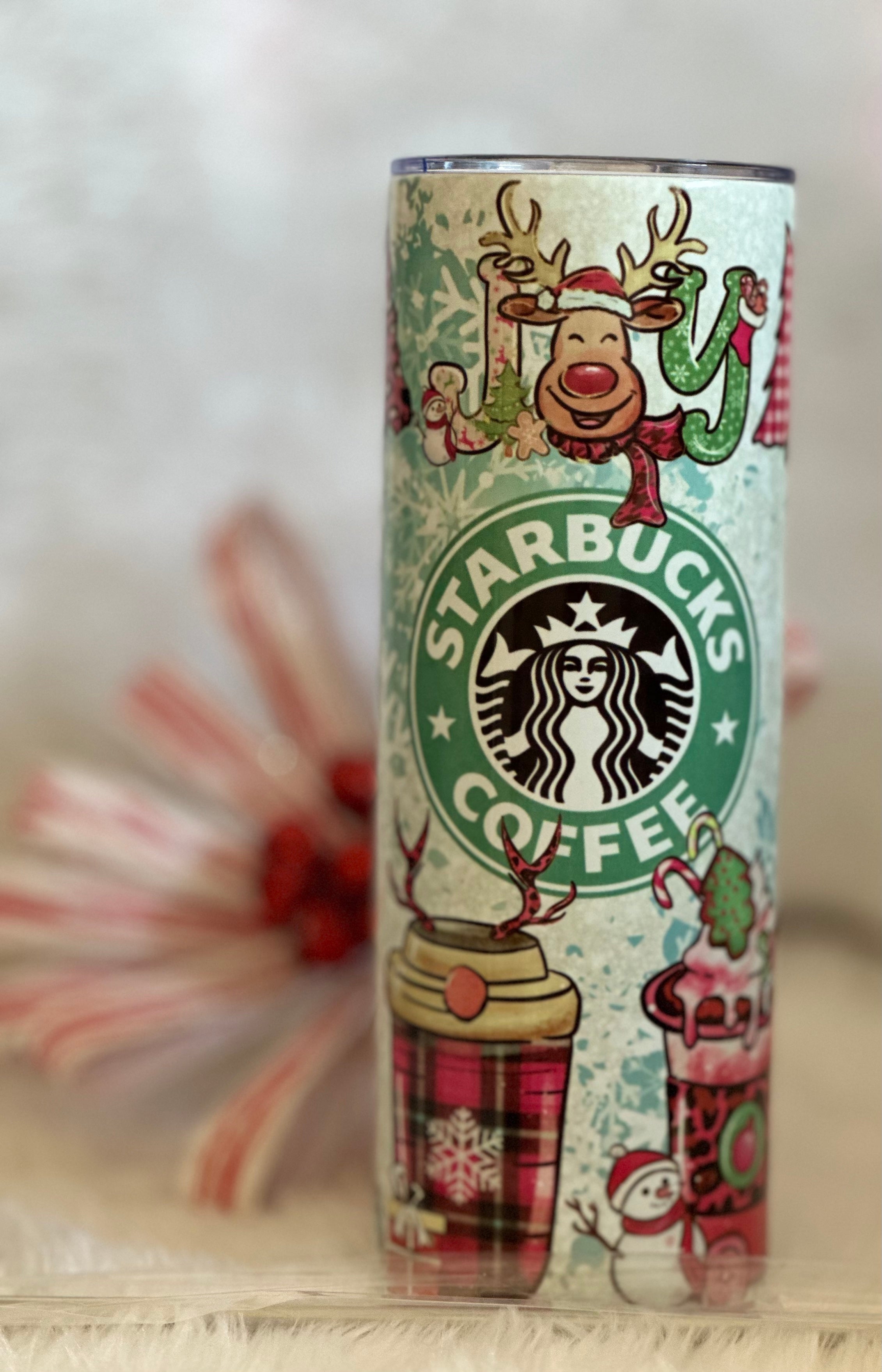 20oz Tumbler Personlised Christmas