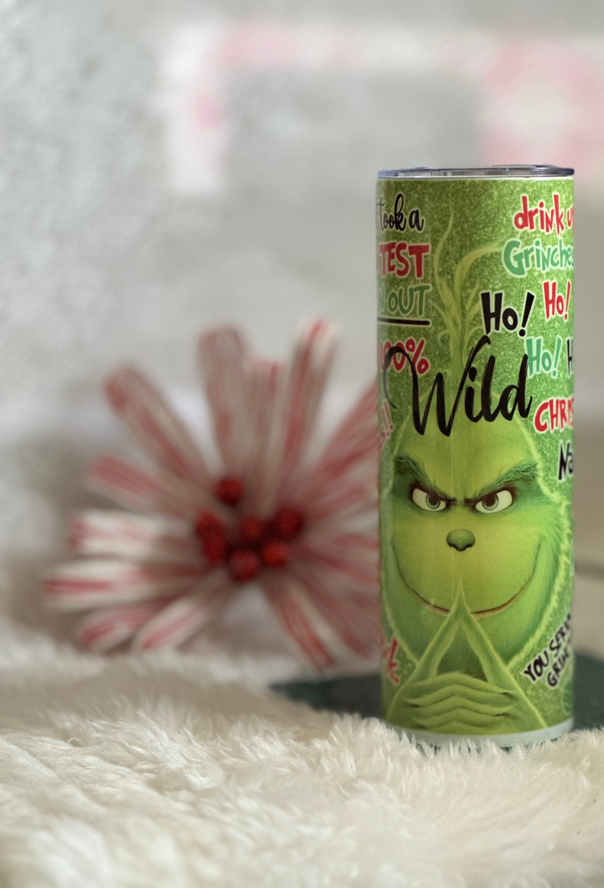 Grinch 20oz Tumbler.