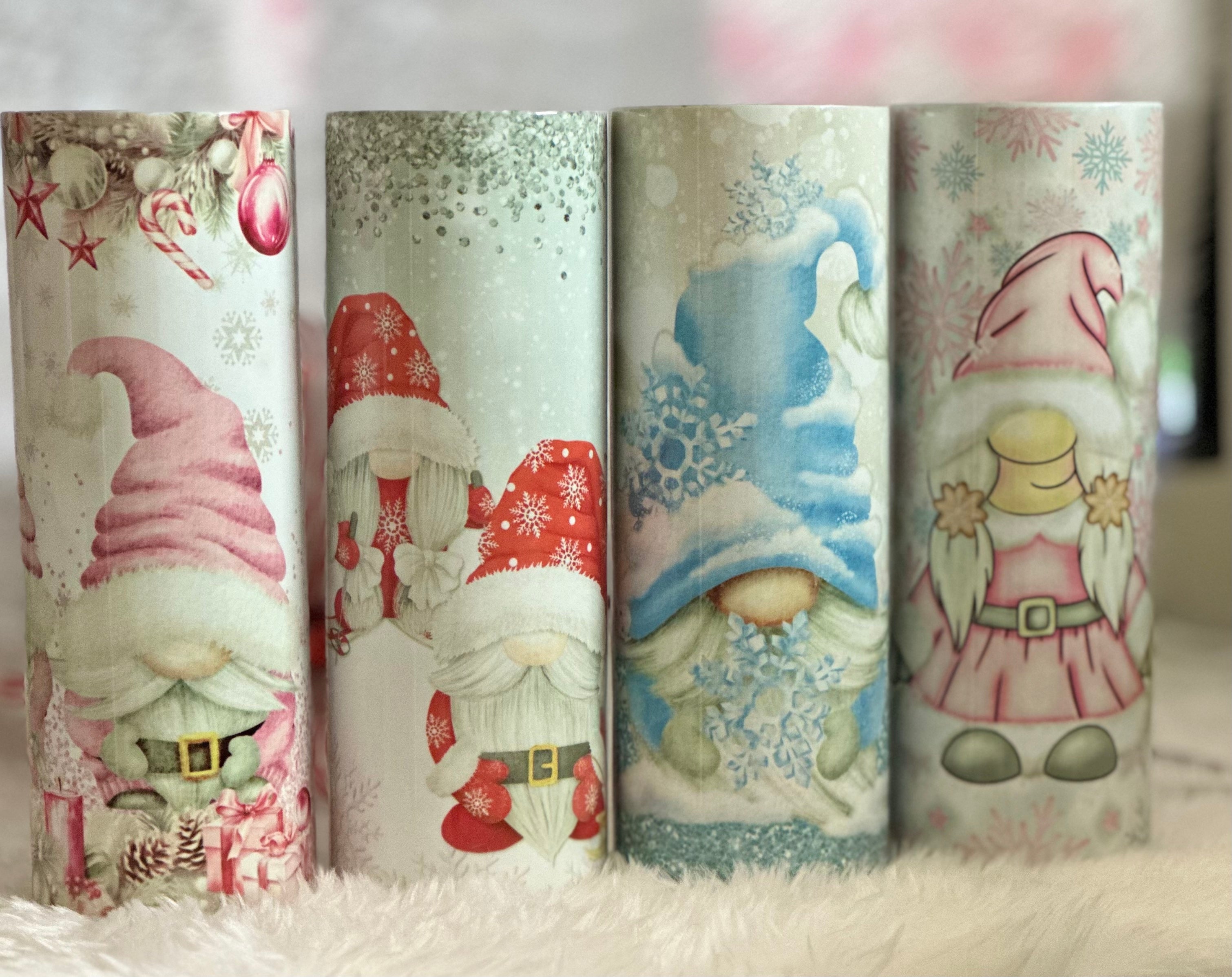 20oz Tumbler 4Designs To Choose Christmas Gonks.