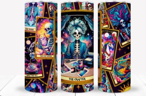 20oz Tumbler -  Funny Skeleton