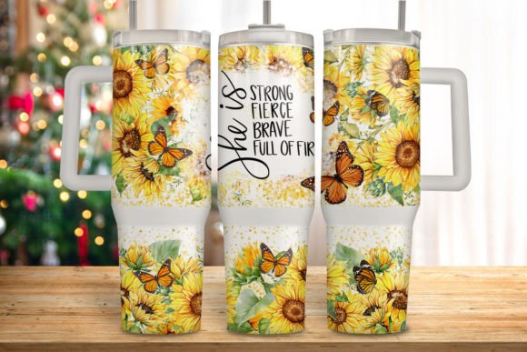40oz  Tumbler - Be Strong