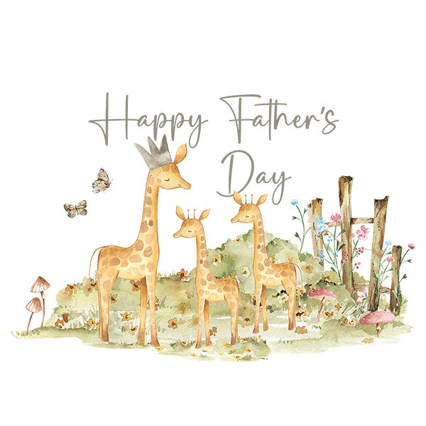 UV-DTF DECAL - Animal Happy Fathers Day