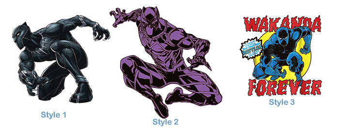 UV-DTF DECAL- Black Panther