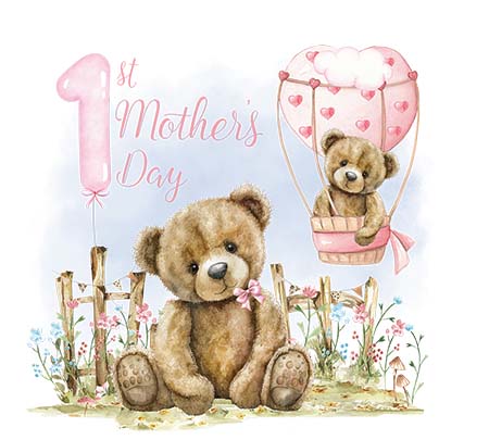 DTF TRANSFER - Mothers Day Bear
