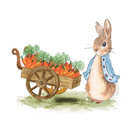 UV-DTF DECAL - Peter With Carrots