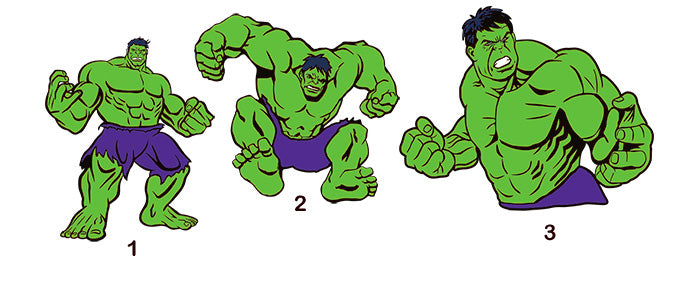 UV-DTF DECAL - Hulk