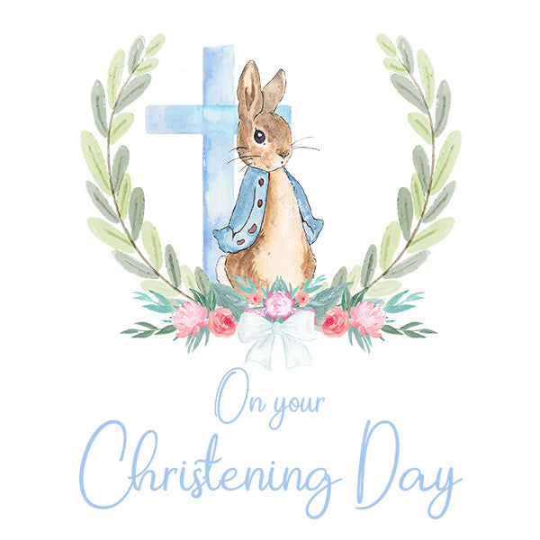 UV-DTF DECAL - Peter Rabbit On Christening Day