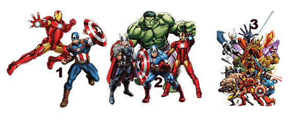 UV-DTF DECAL - Avengers