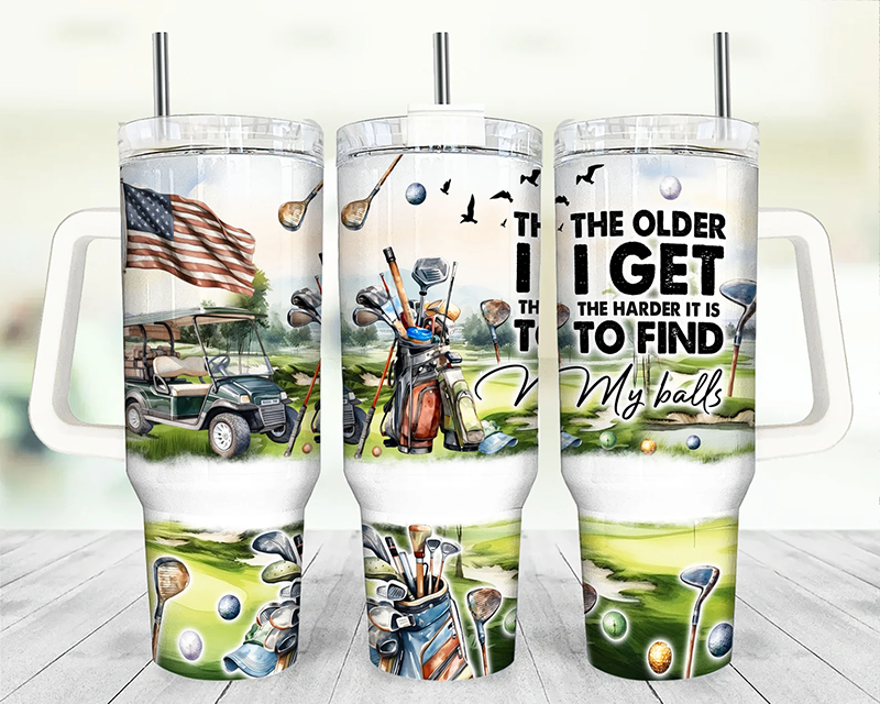 40oz  Tumbler - Golf