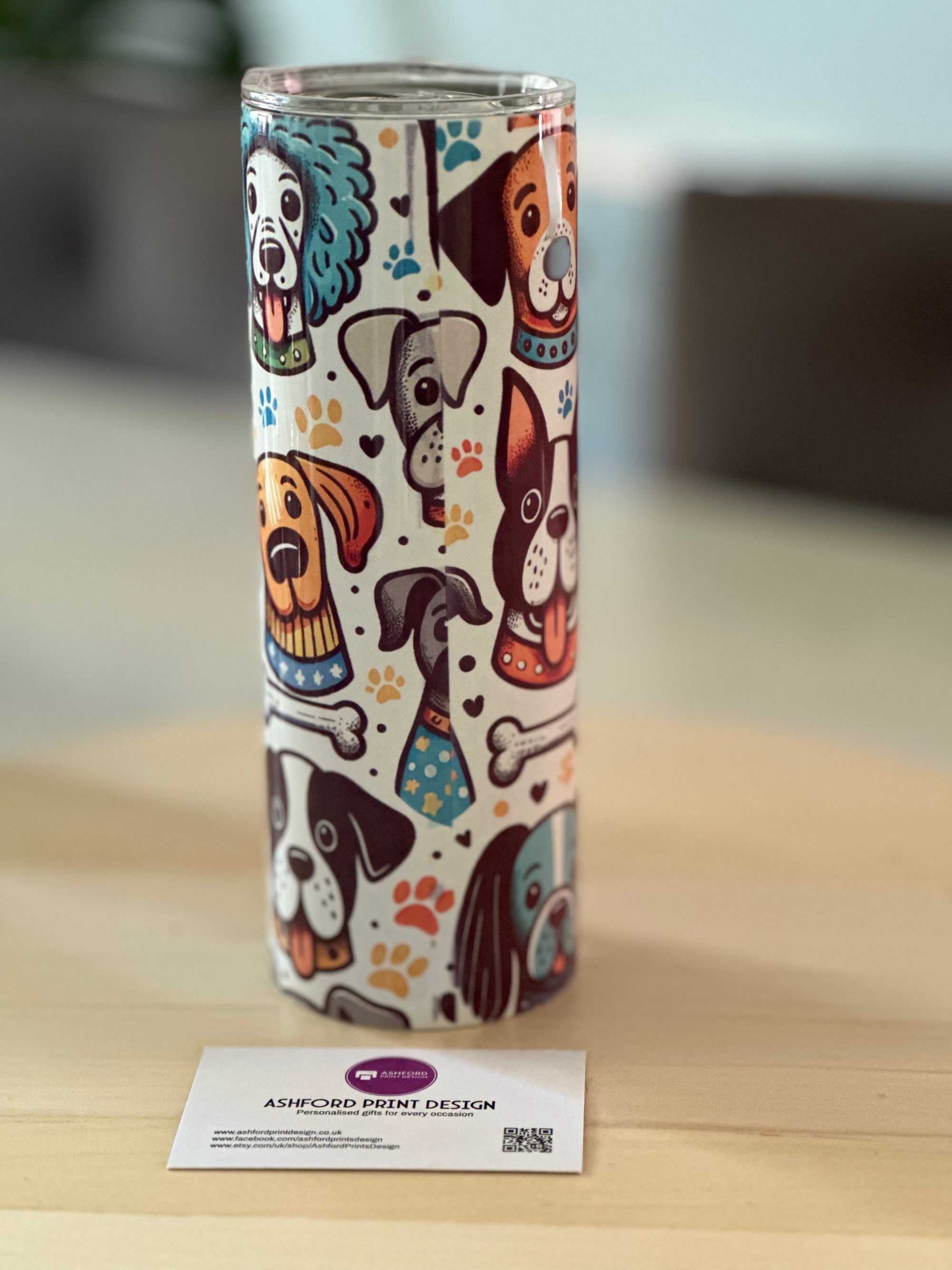 20oz Tumbler - Life With Dogs