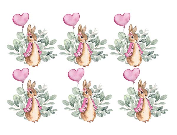 UV-DTF DECAL- Flopsy With A Balloon