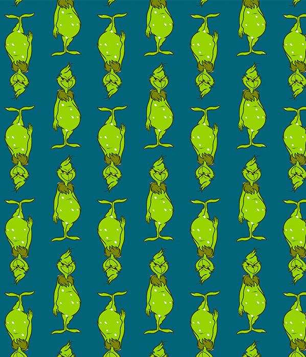 Wrapping Paper. Green Monster 4