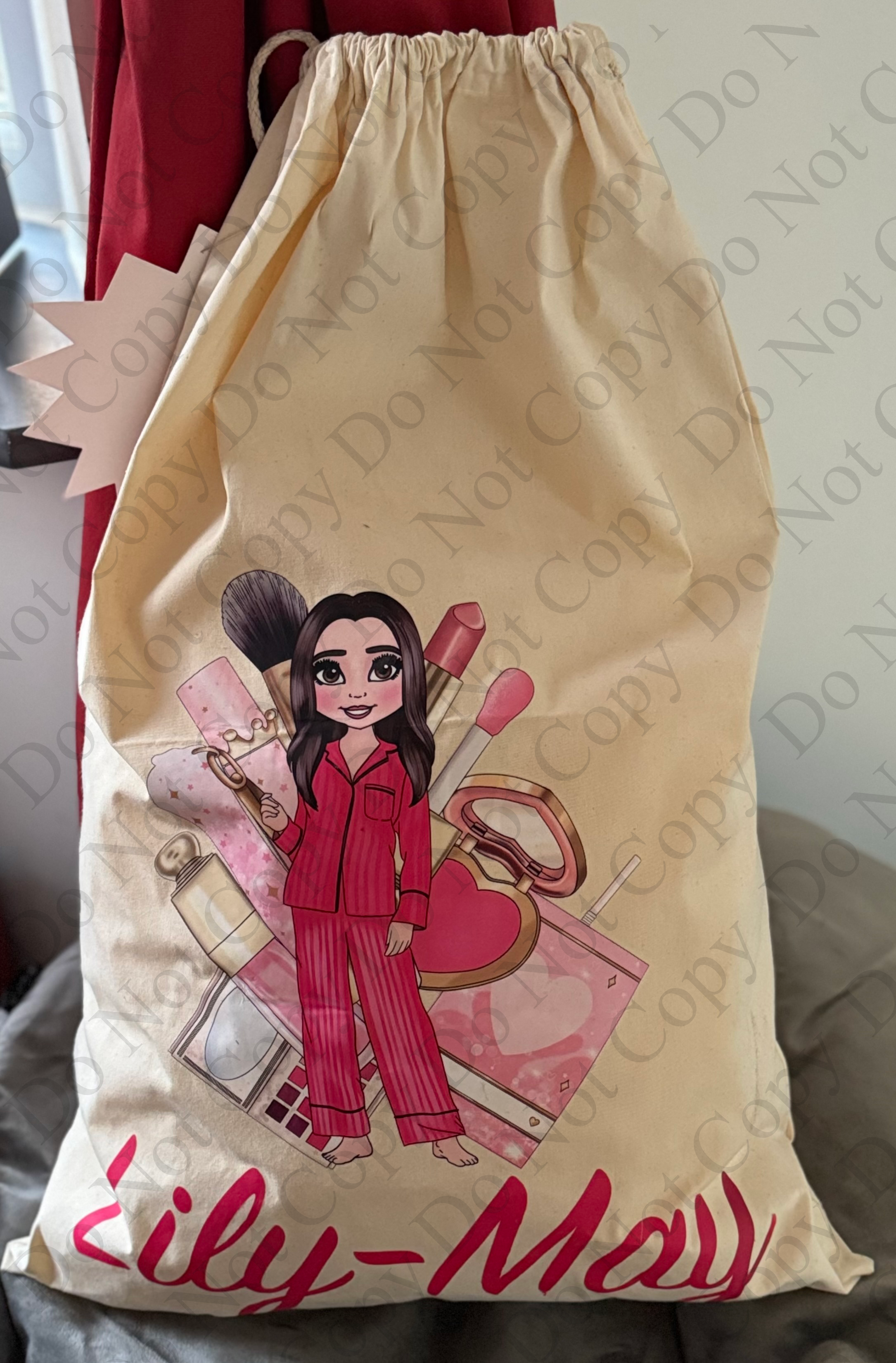 Stunning  Sack Make Up Design Personlised