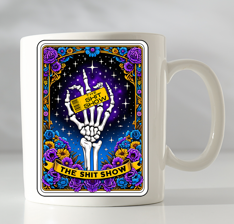 UV-DTF DECAL - Funny Tarot Card 21