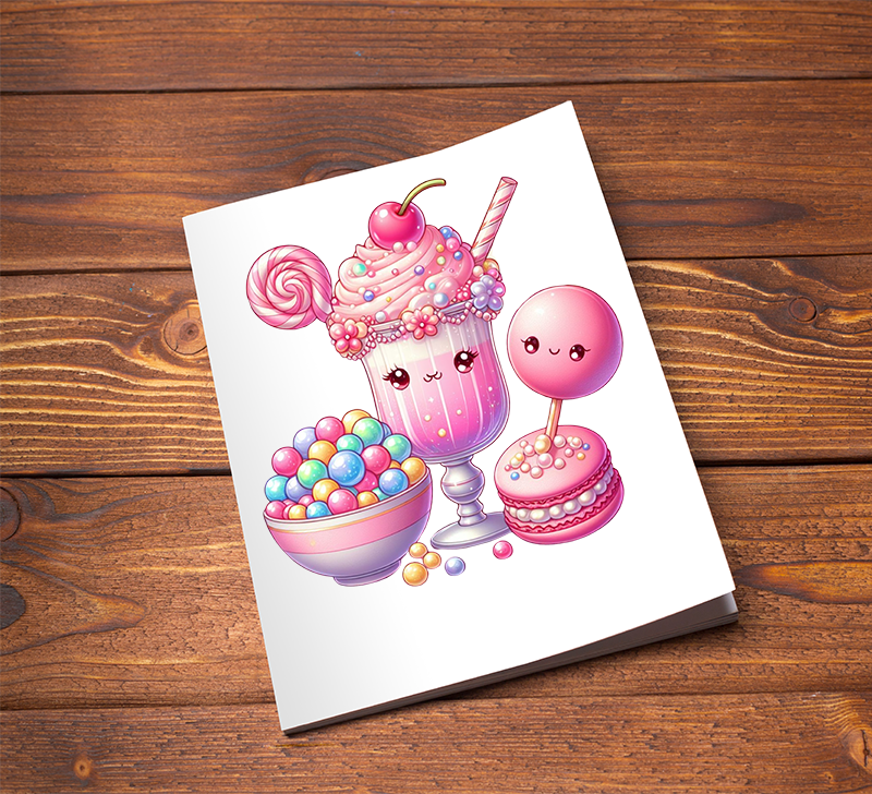 UV-DTF DECAL - Ice Cream 2