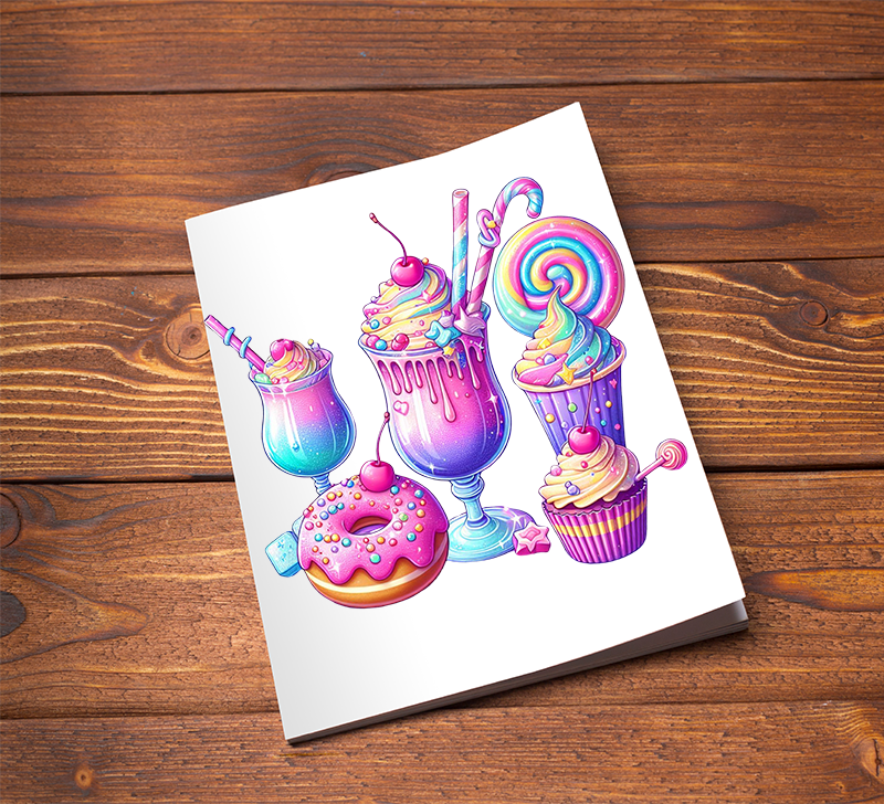 UV-DTF DECAL - Ice Cream 3