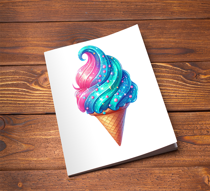 UV-DTF DECAL - Ice Cream 6
