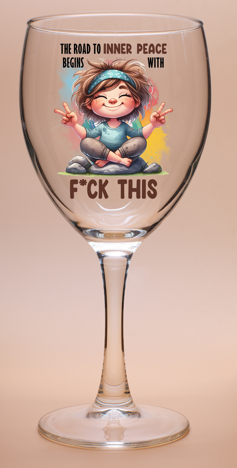 UV-DTF DECAL - Inner Peace