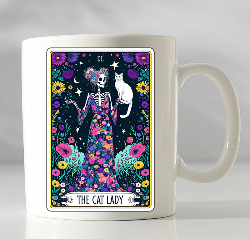 UV-DTF DECAL - Funny Tarot Card 12