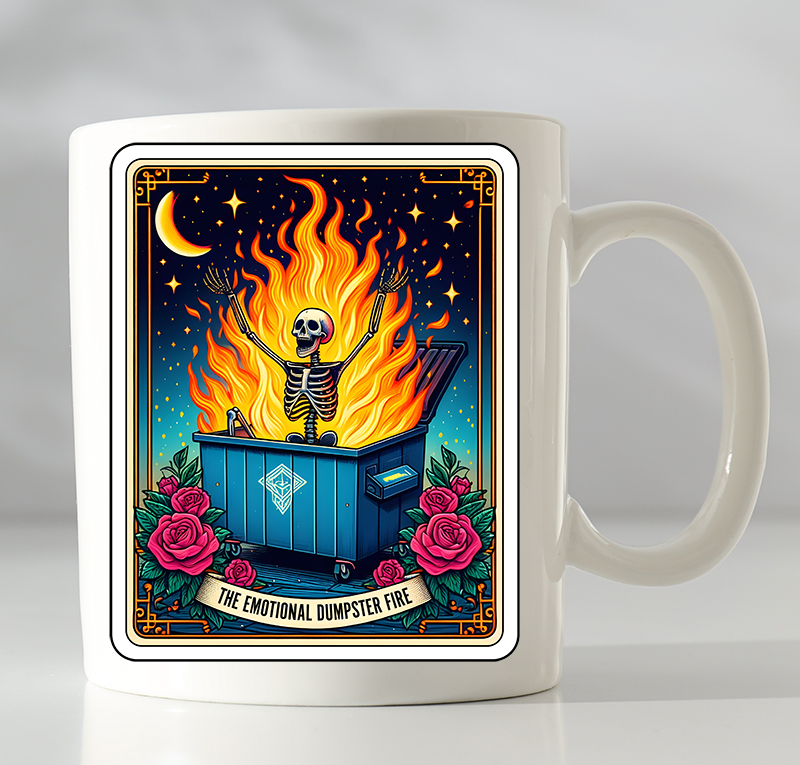 UV-DTF DECAL - Funny Tarot Card 6