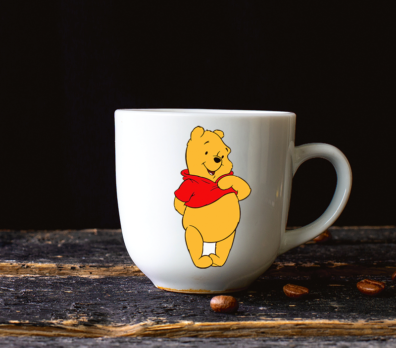  UV-DTF DECAL - Yellow Bear 3