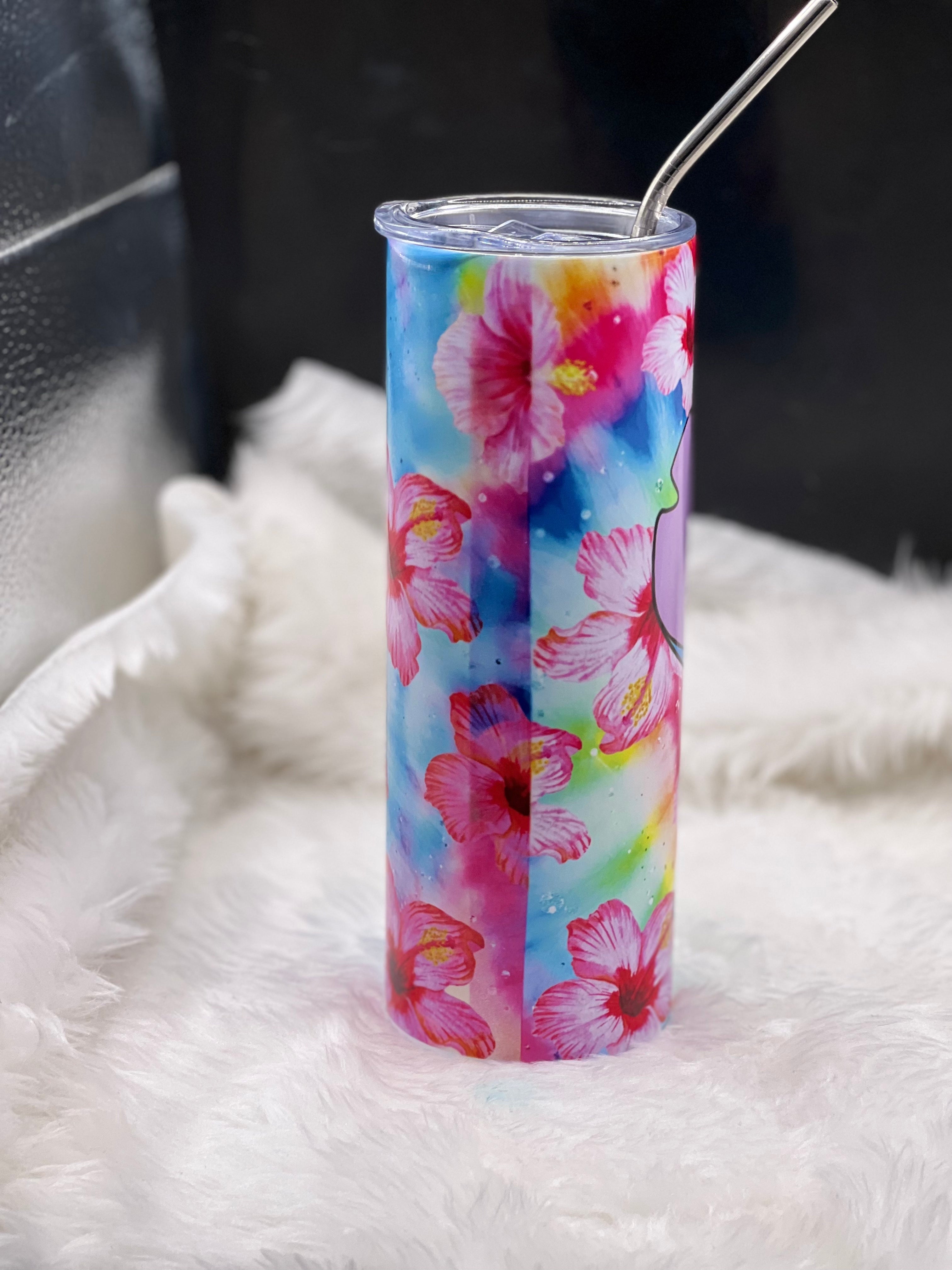 20oz Tumbler personlised Stitch