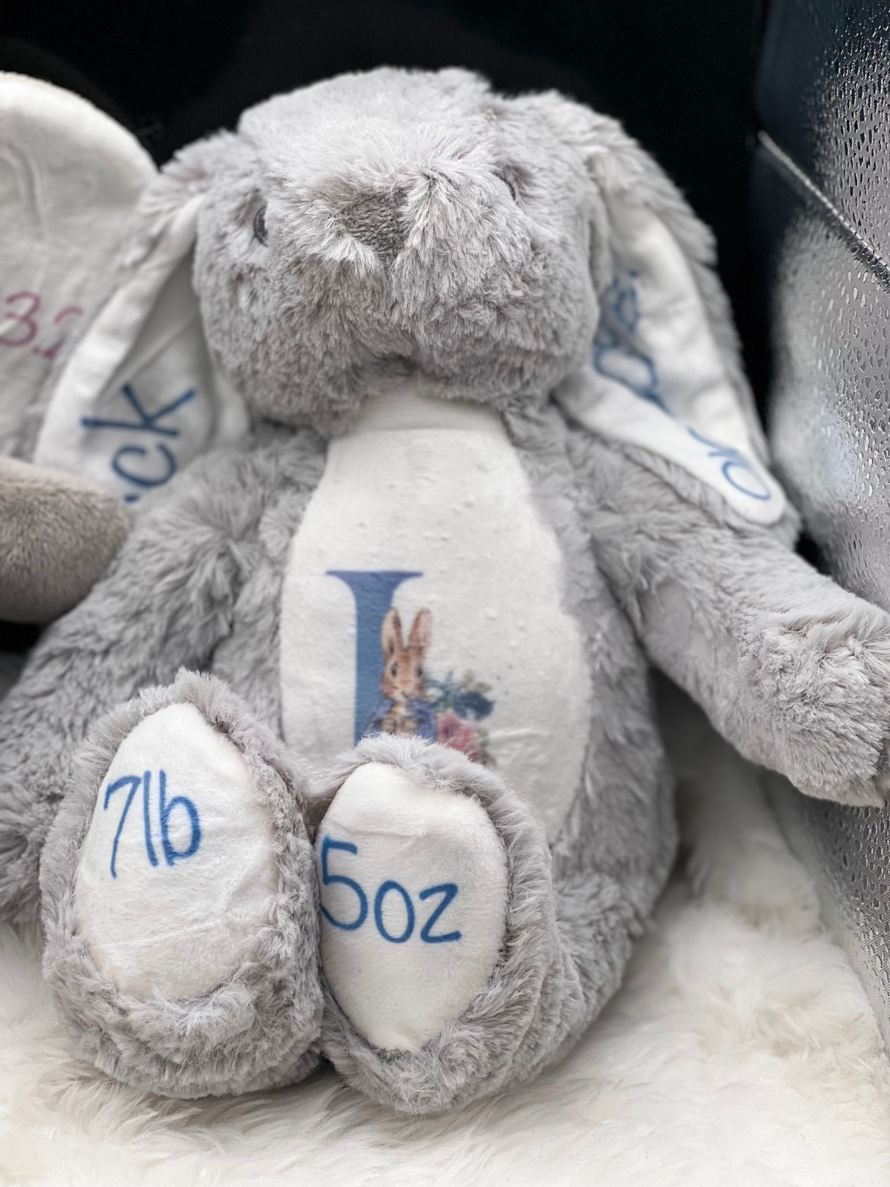 Beautiful Keepsake Rabbit Or Elephant teddy,