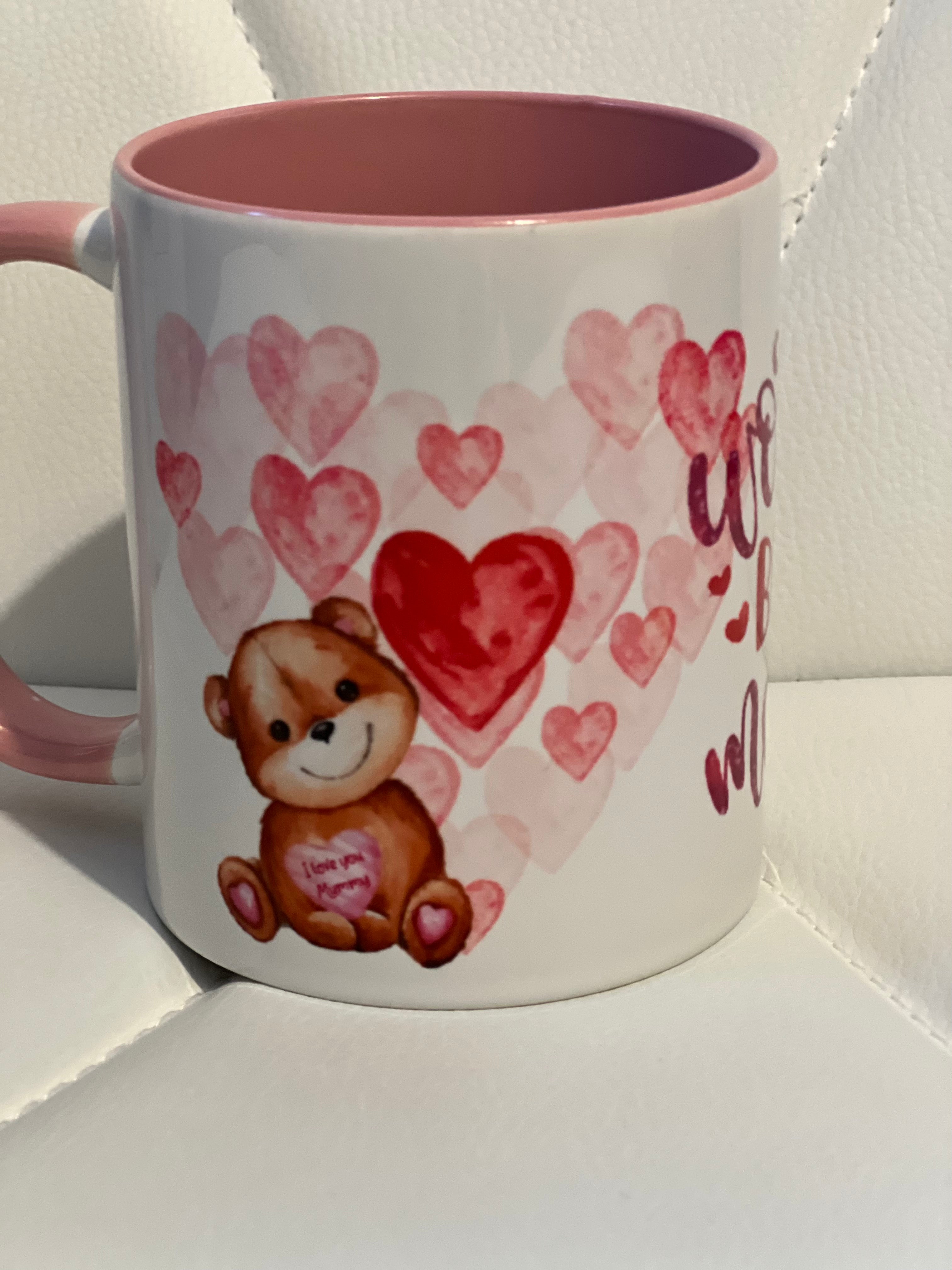 Personlised Beautiful Mothers Day Mug.