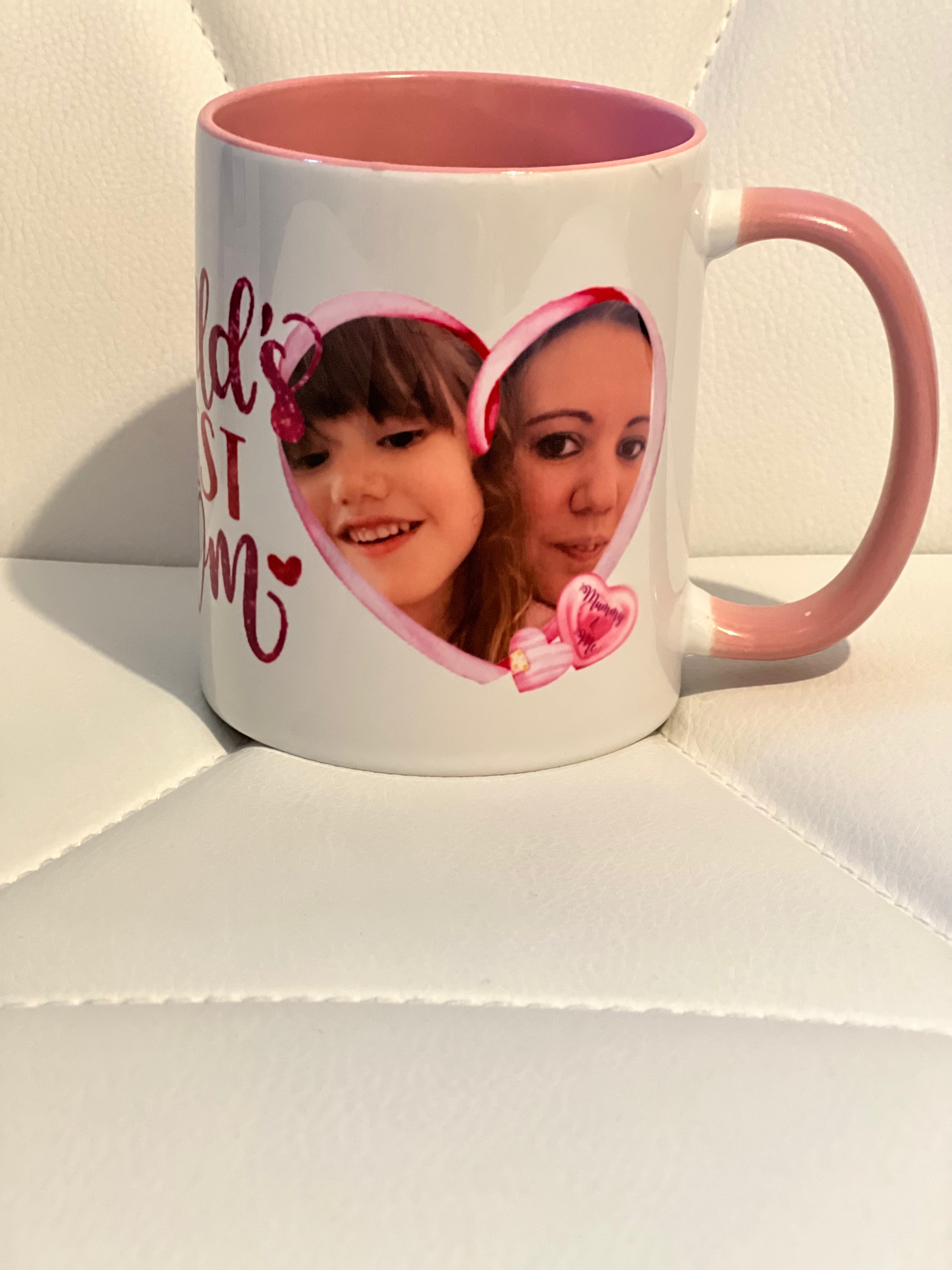 Personlised Beautiful Mothers Day Mug.