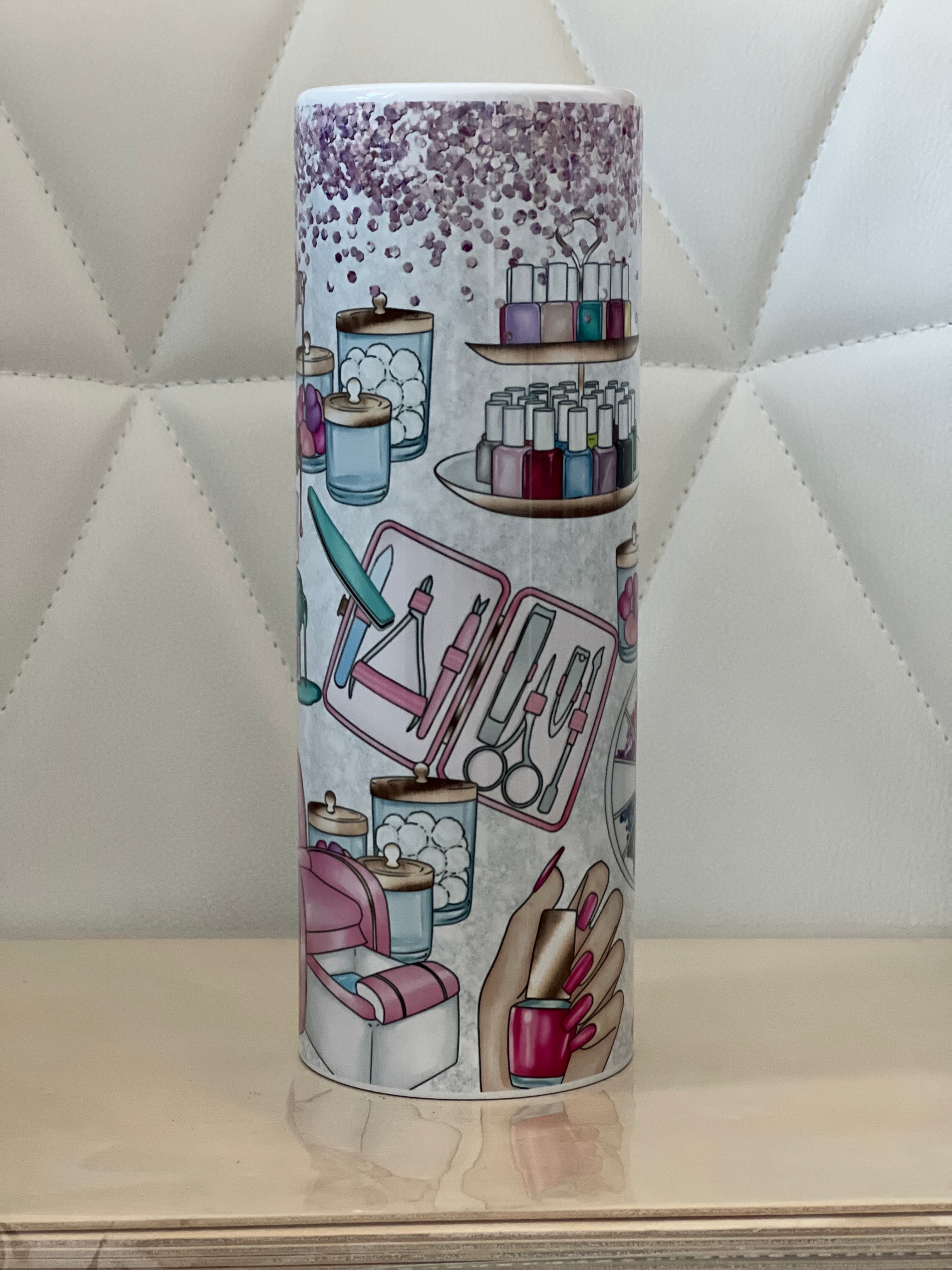 20oz Tumbler Nail Artist