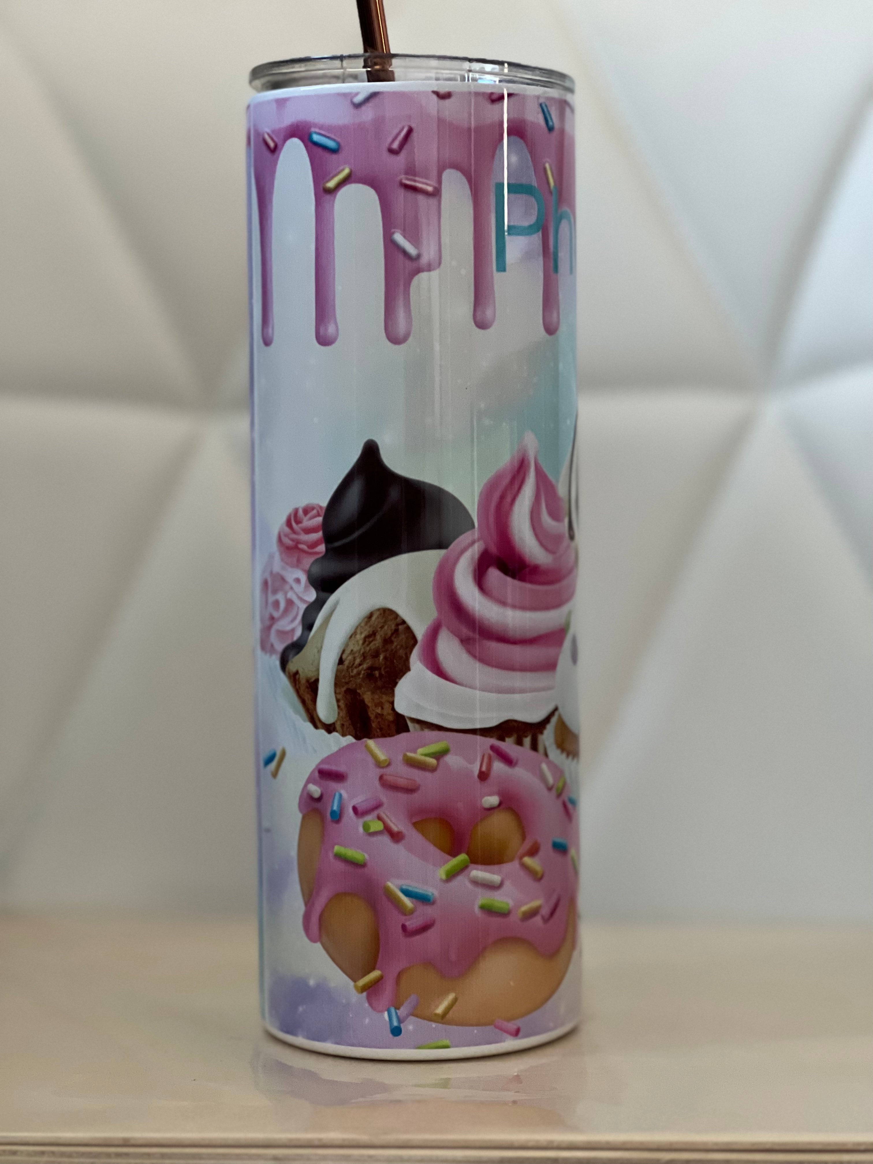20oz Tumbler Cupcake