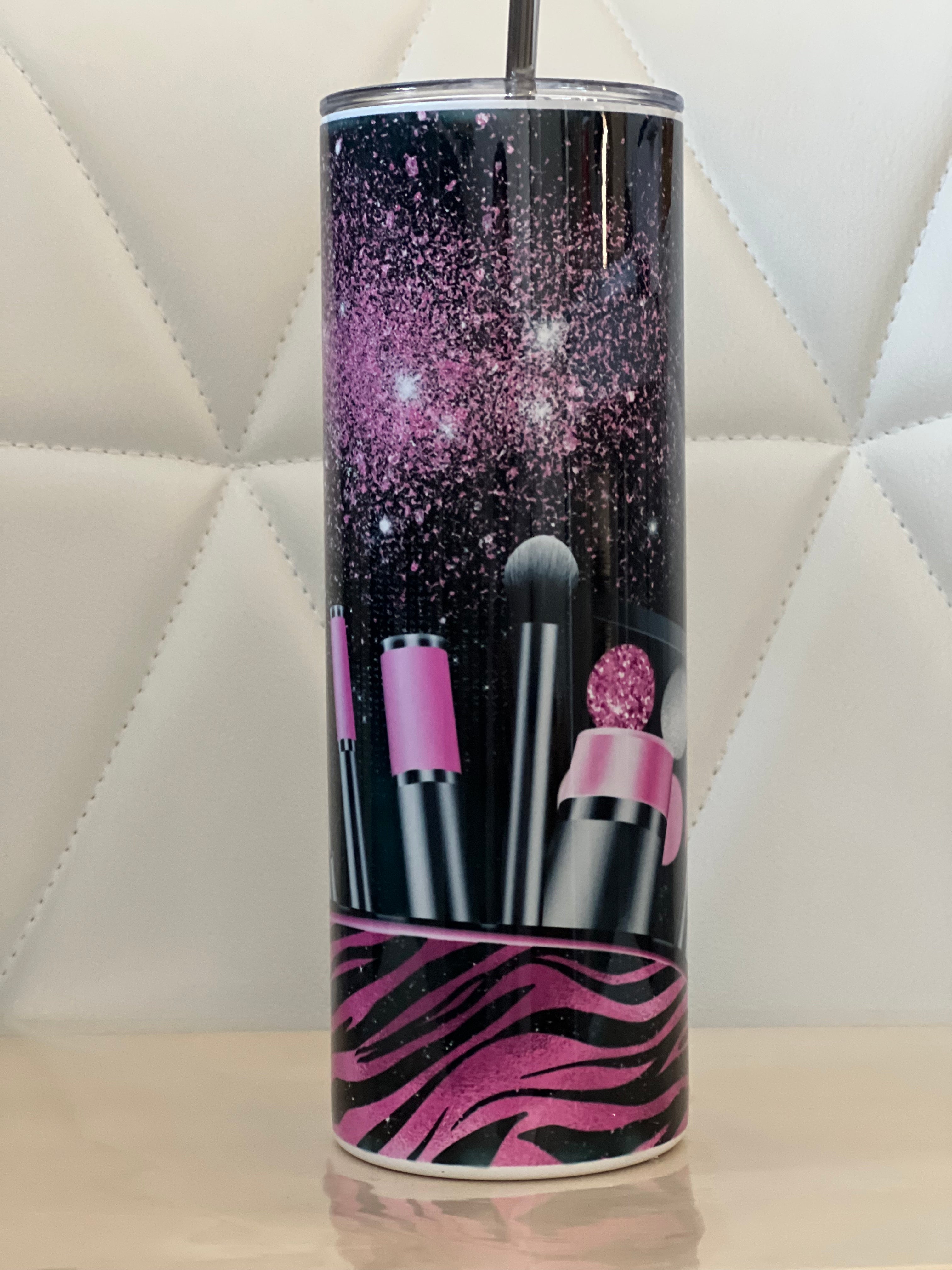 20oz Tumbler Dark Make-up