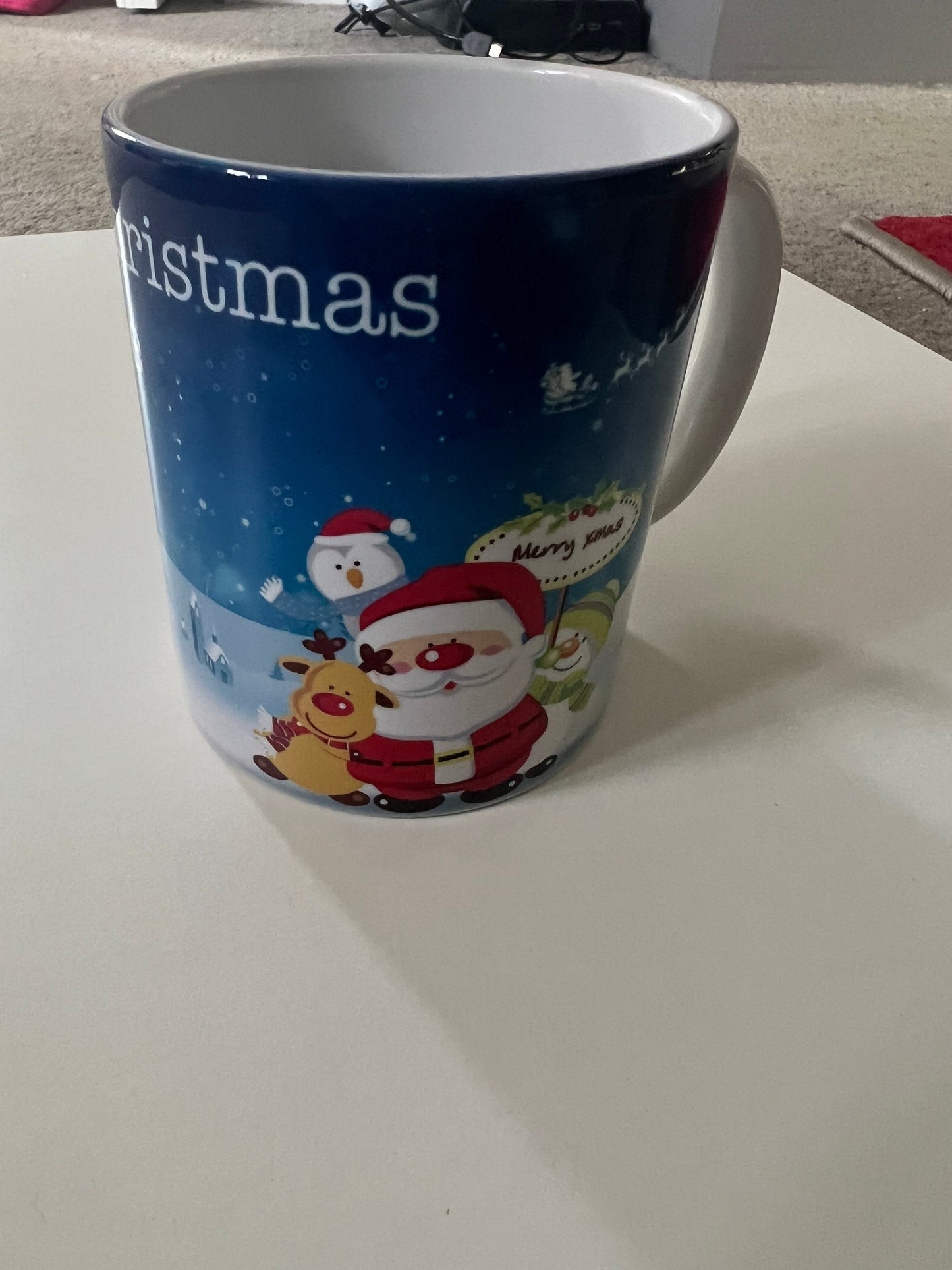 Wrap around Christmas mug