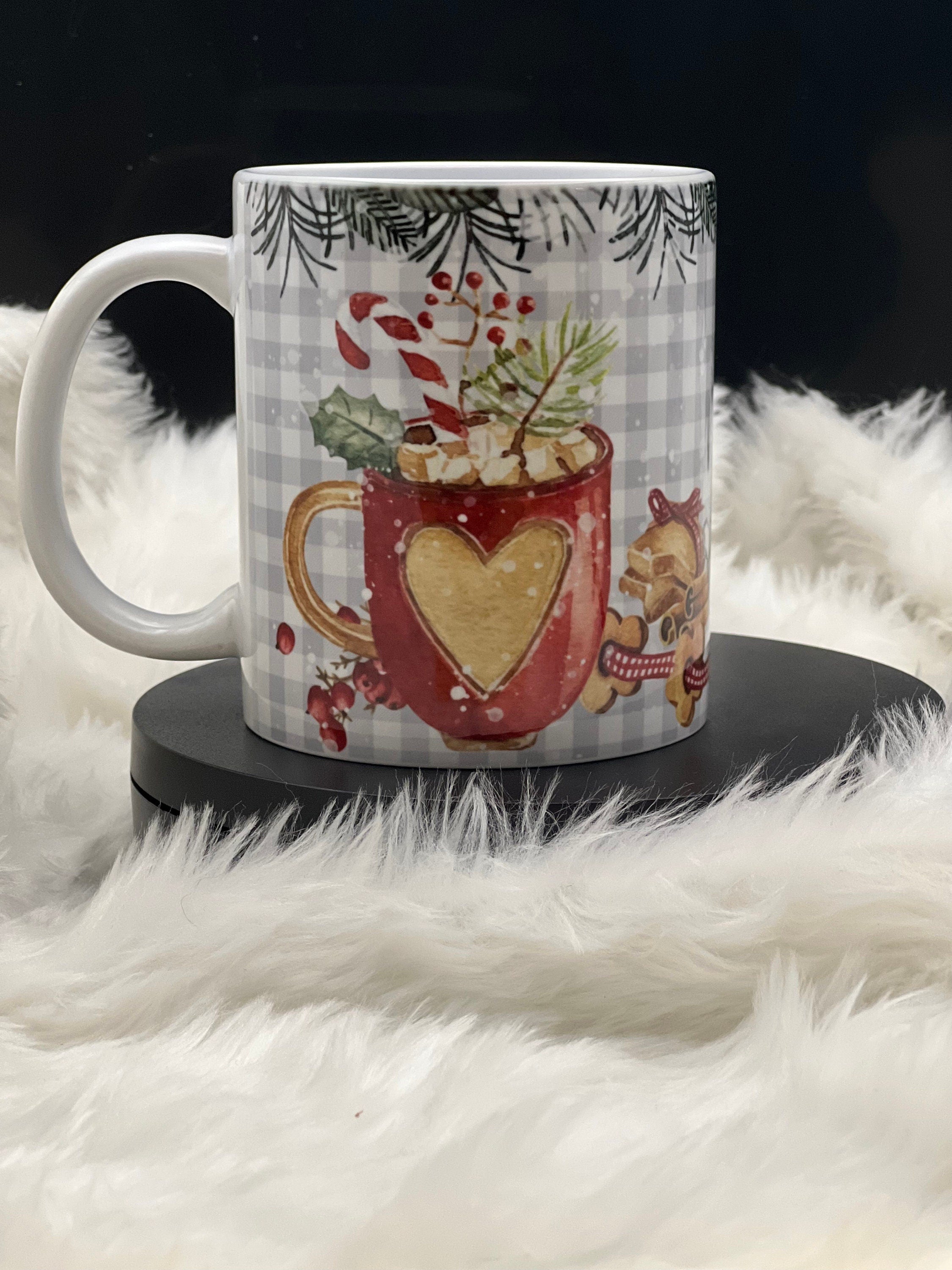 Merry Christmas wishes mug