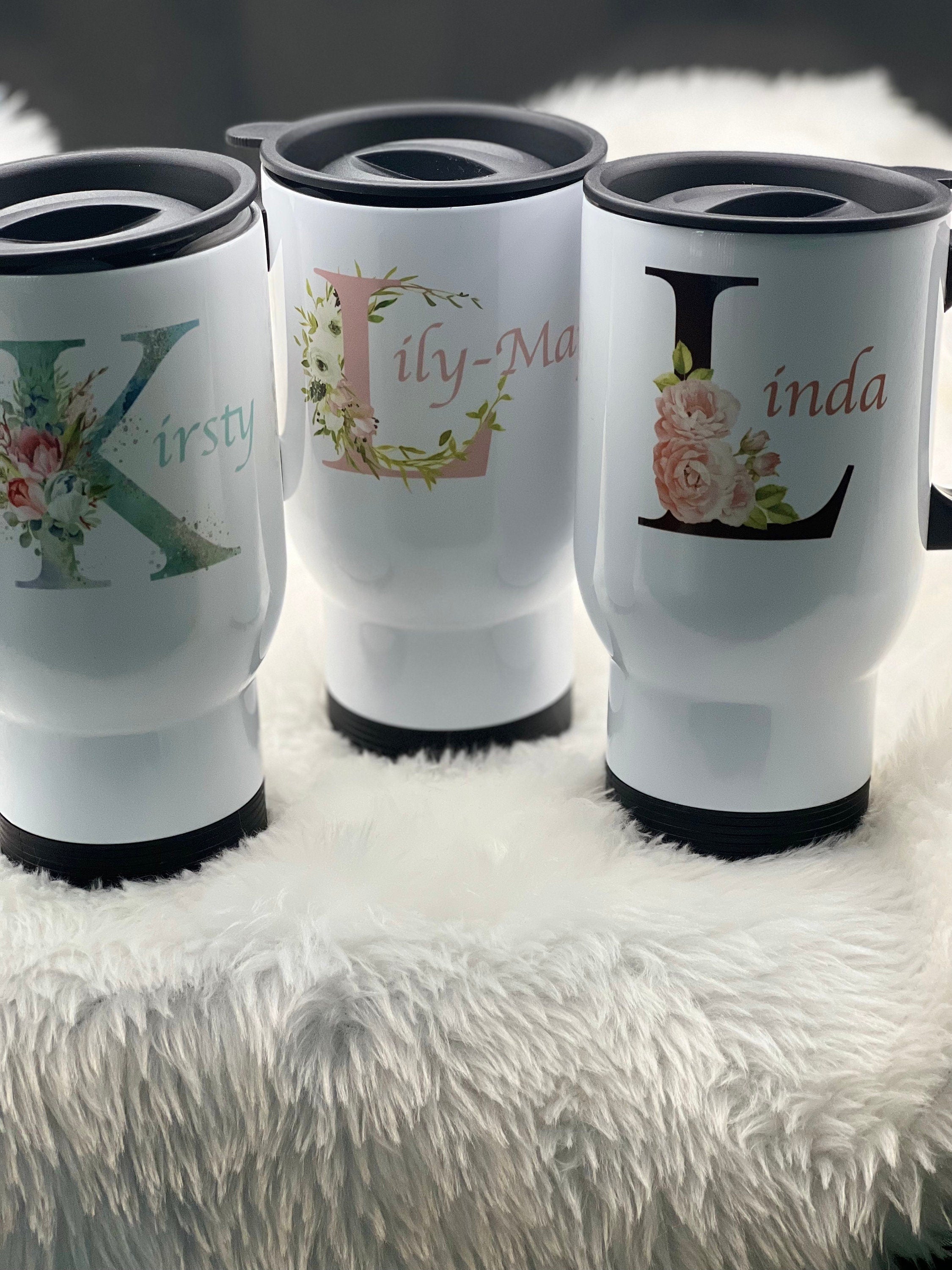 Personalised Travel Mug or 11oz Cup, Present For Her, Gift.