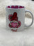 Personlised Valentines gonk mug. gift For Her. Gigt For Him.